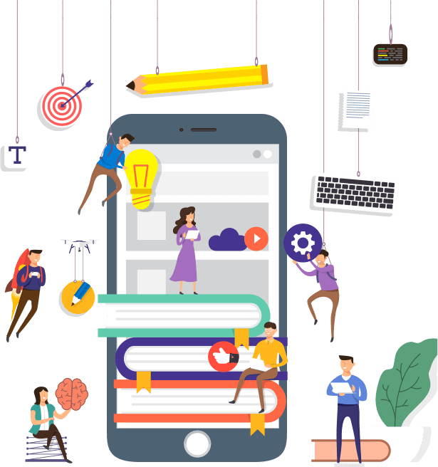 illustration_mobile Illustration du déploiement de la plateforme LMS