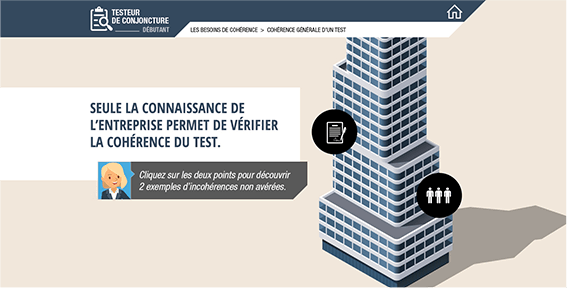 bdf_4 Exemple de contenu E-learning sur mesure pour le module Testeur de conjoncture débutant de la Banque de France
