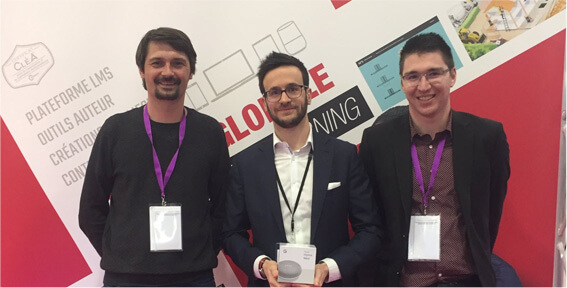 Photographie lors de la remise des prix de notre battle#DLS!