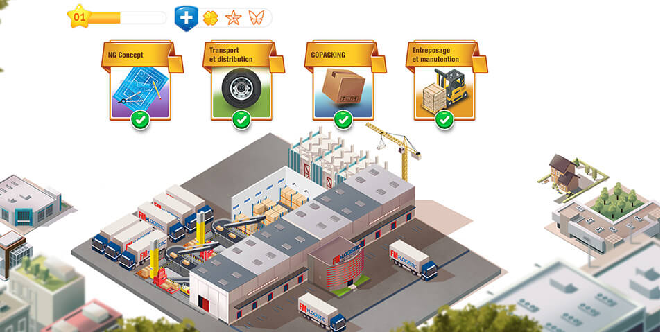 Exemple de contenu E-learning sur mesure pour le module This is my FM de FM LOGISTIC