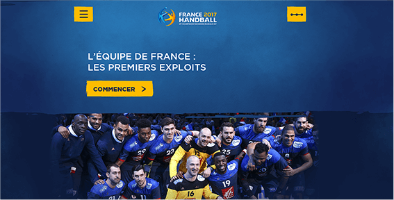 handball_4 Exemple de contenu E-learning sur mesure pour le Championnat du monde de handball masculin