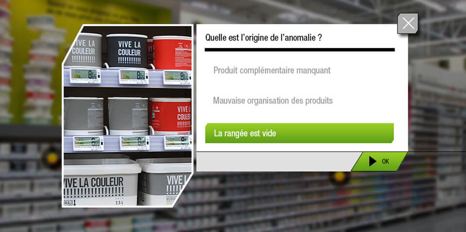 Exemple de contenu E-learning sur mesure pour le module 3P - Prix, Propre, Plein de LEROY MERLIN