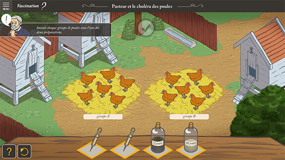 pasteur_5 Exemple de contenu E-learning sur mesure pour le module de TERRE DE LOUIS PASTEUR