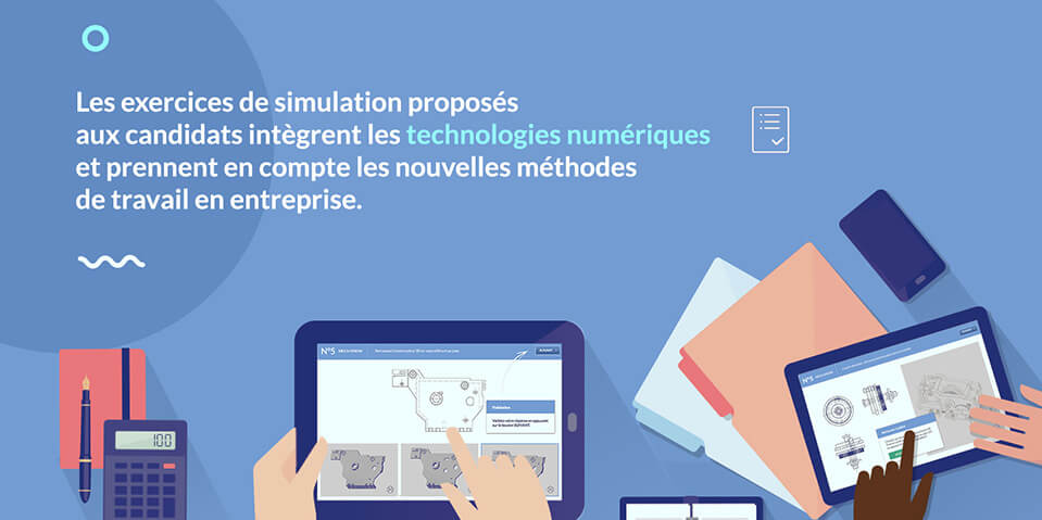 Exemple de contenu E-learning sur mesure pour le module Méthode de recrutement par simulation (MRS) de Pôle emploi