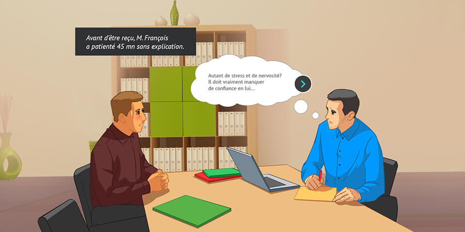 Exemple de contenu E-learning sur mesure pour le module Réussir son recrutement de Pôle emploi