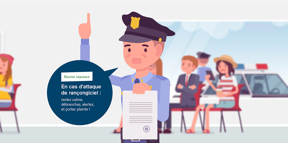 Exemple de contenu E-learning sur mesure pour le module SecNumAcadémie de ANSSI
