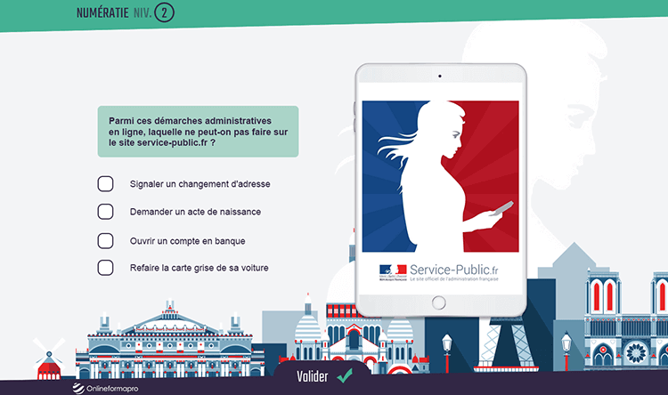 Exemple de contenu de module évaluation des compétences