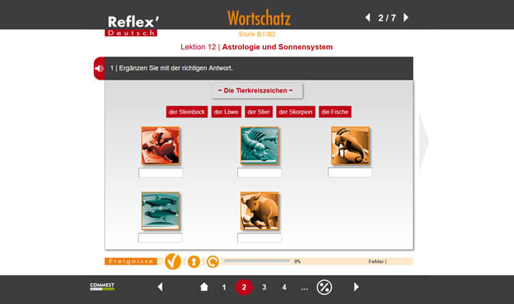 Exemple de contenu de formation de REFLEX’DEUTSCH GRAMMATIK / WORTSCHATZ B1/B2