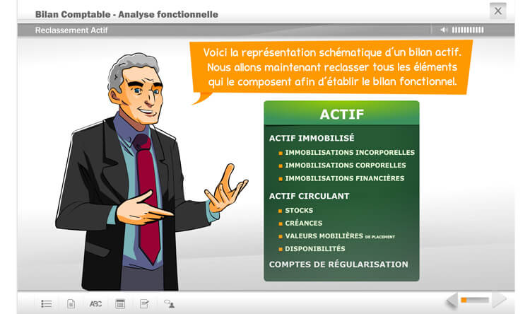 Exemple de contenu de formation de LIRE ET COMPRENDRE UN BILAN