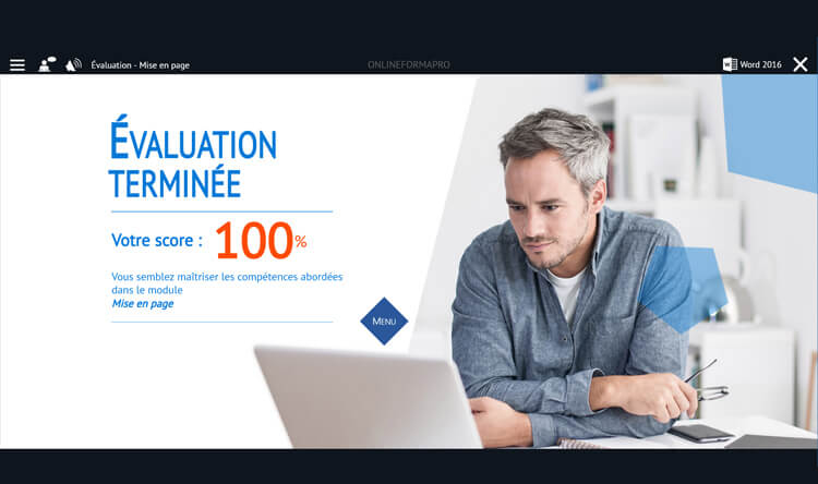 Exemple de contenu de formation Word 2016