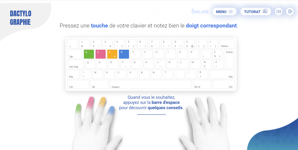Exemple de contenu de formation dactylographie