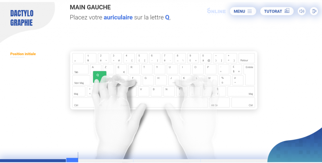 Exemple de contenu de formation dactylographie