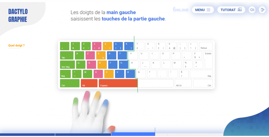 Exemple de contenu de formation dactylographie