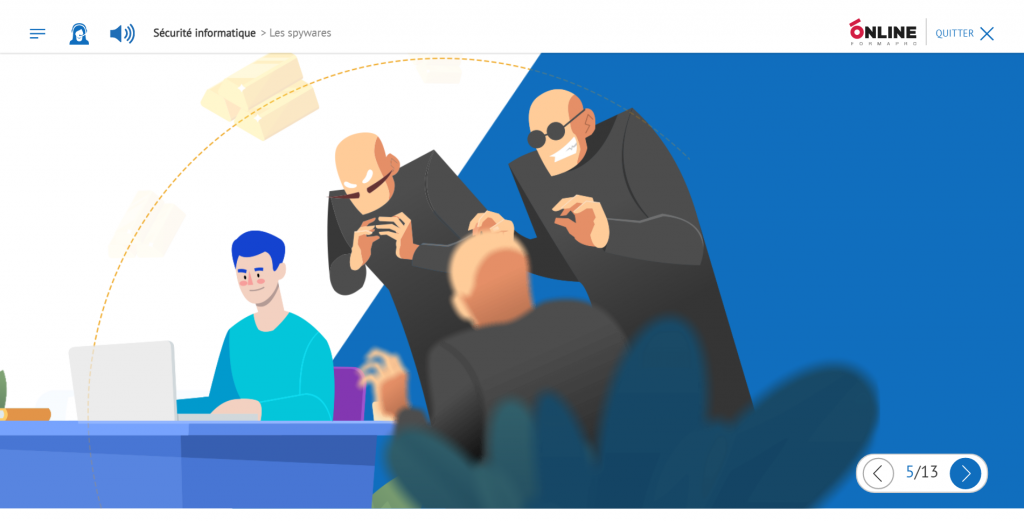 Exemple de contenu de formation Sécurité informatique