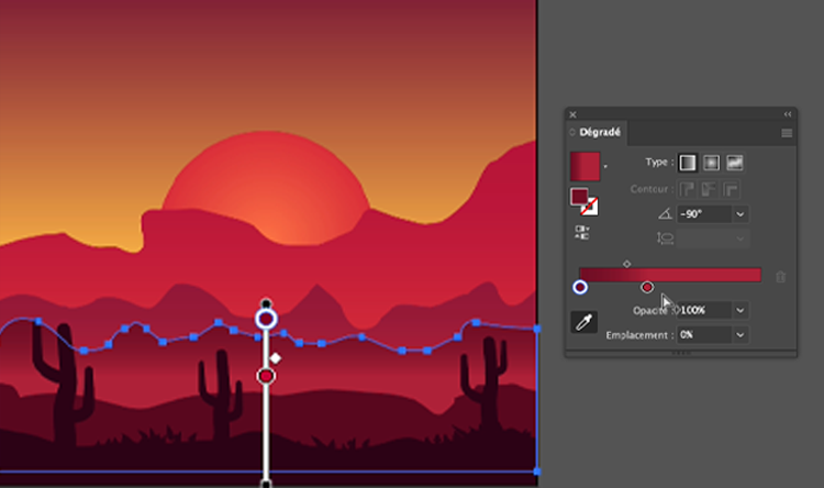 Exemple de contenu de formation Illustrator