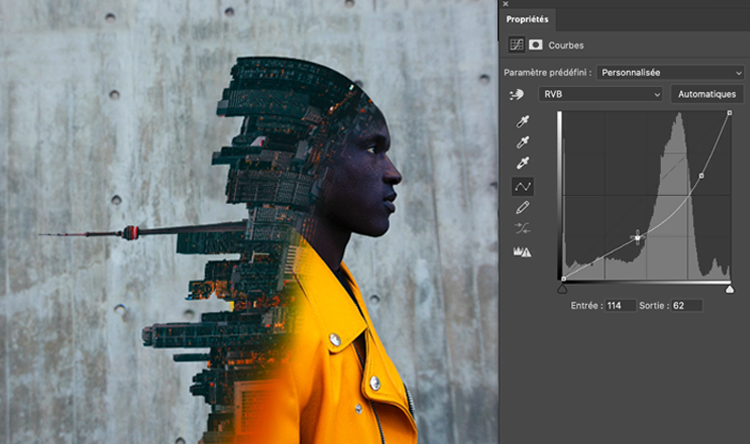 Exemple de contenu de formation Photoshop