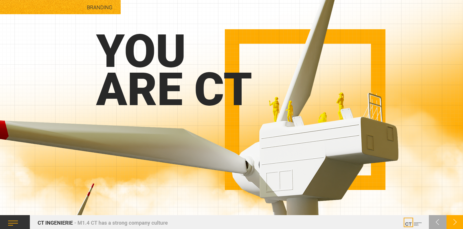 Exemple de contenu E-learning sur mesure pour la partie Onboarding de CT Engineering