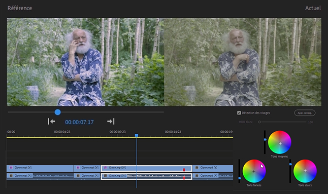 Exemple de contenu de formation Premiere Pro
