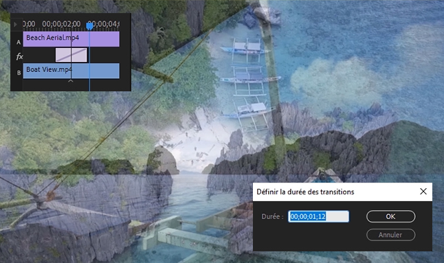 Exemple de contenu de formation Premiere Pro