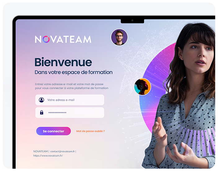 plateforme-lms-onlinemanager-personnalisation Exemple de personnalisation de l'interface de la plateforme LMS
