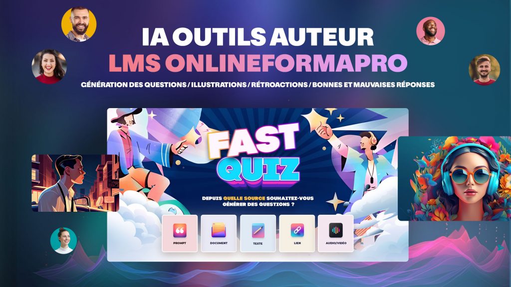 FastQuiz générez vos évaluations grâce à l'IA