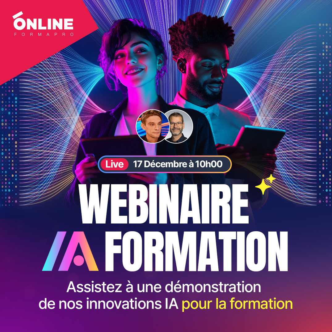 Webinaire 2 IA & Formation : Démonstration de nos innovations IA pour la formation