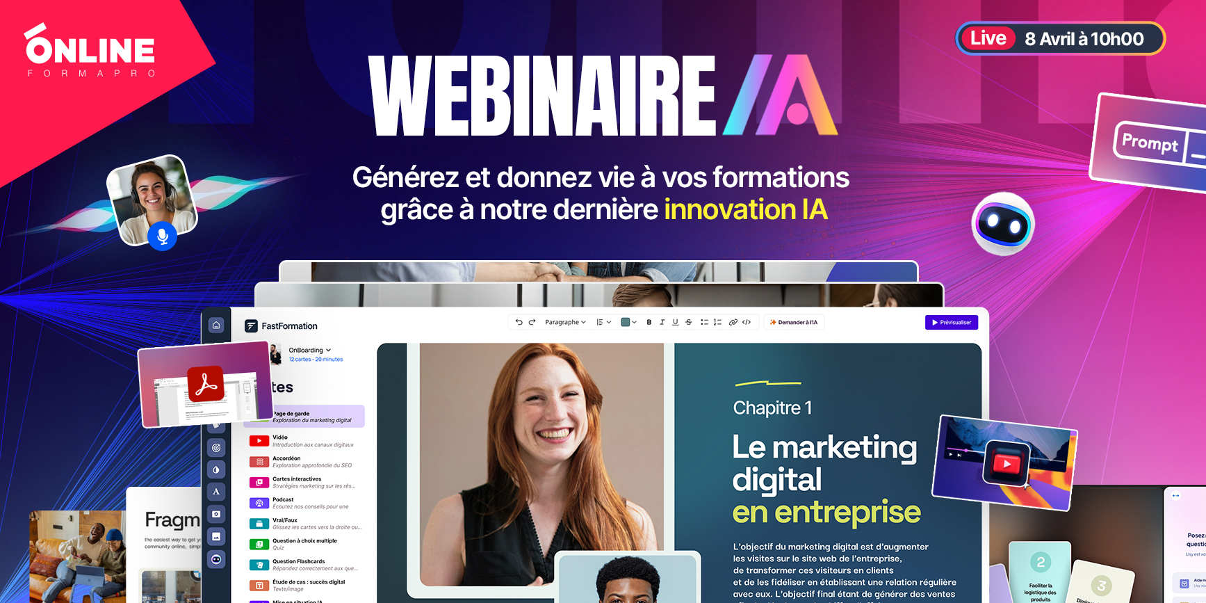 Fastformation : Outils Auteur IA