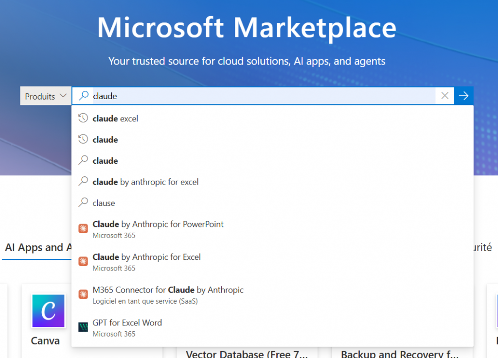 claude marketplace microsoft